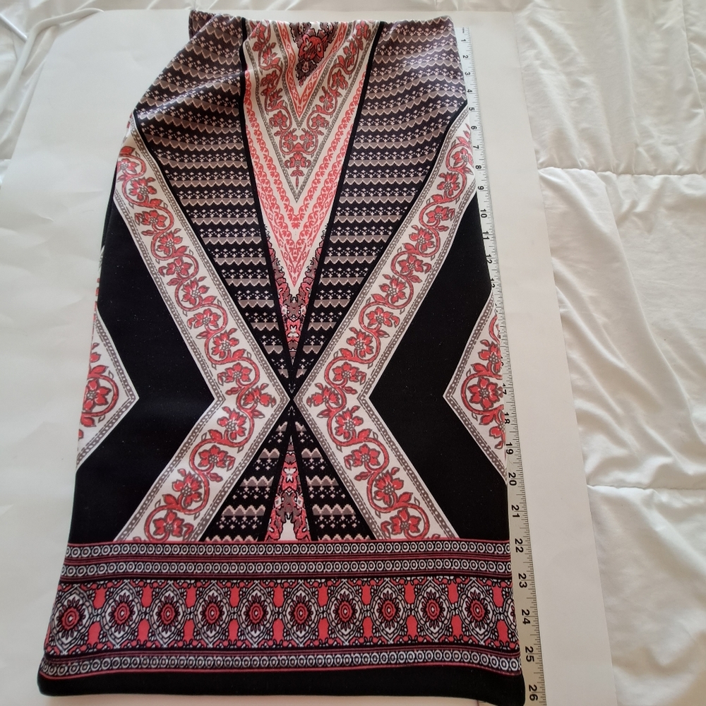 By and by long skirt, small, black and pink color.